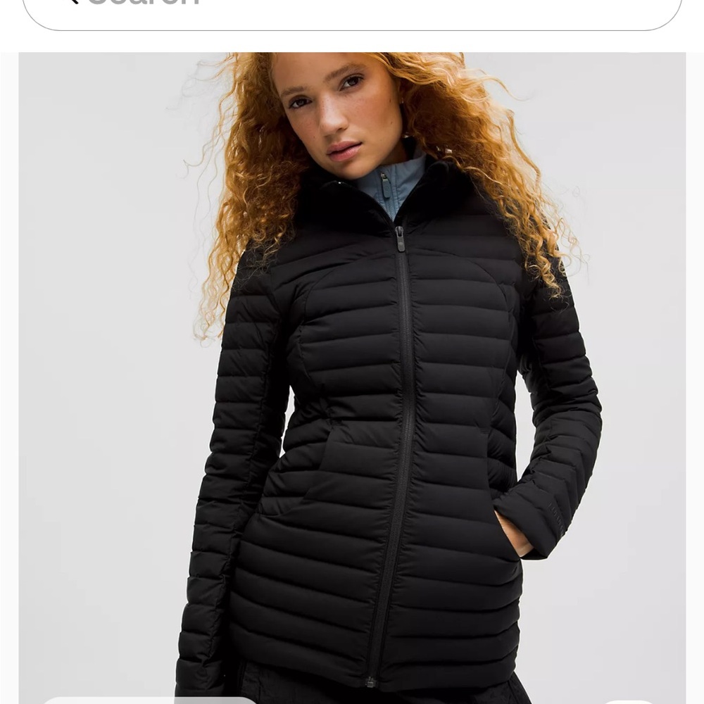 Lululemon Pack It Down Jacket Black Size 8